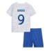 Tanie Strój piłkarski Francja Olivier Giroud #9 Koszulka Wyjazdowej dla dziecięce MŚ 2022 Krótkie Rękawy (+ szorty)